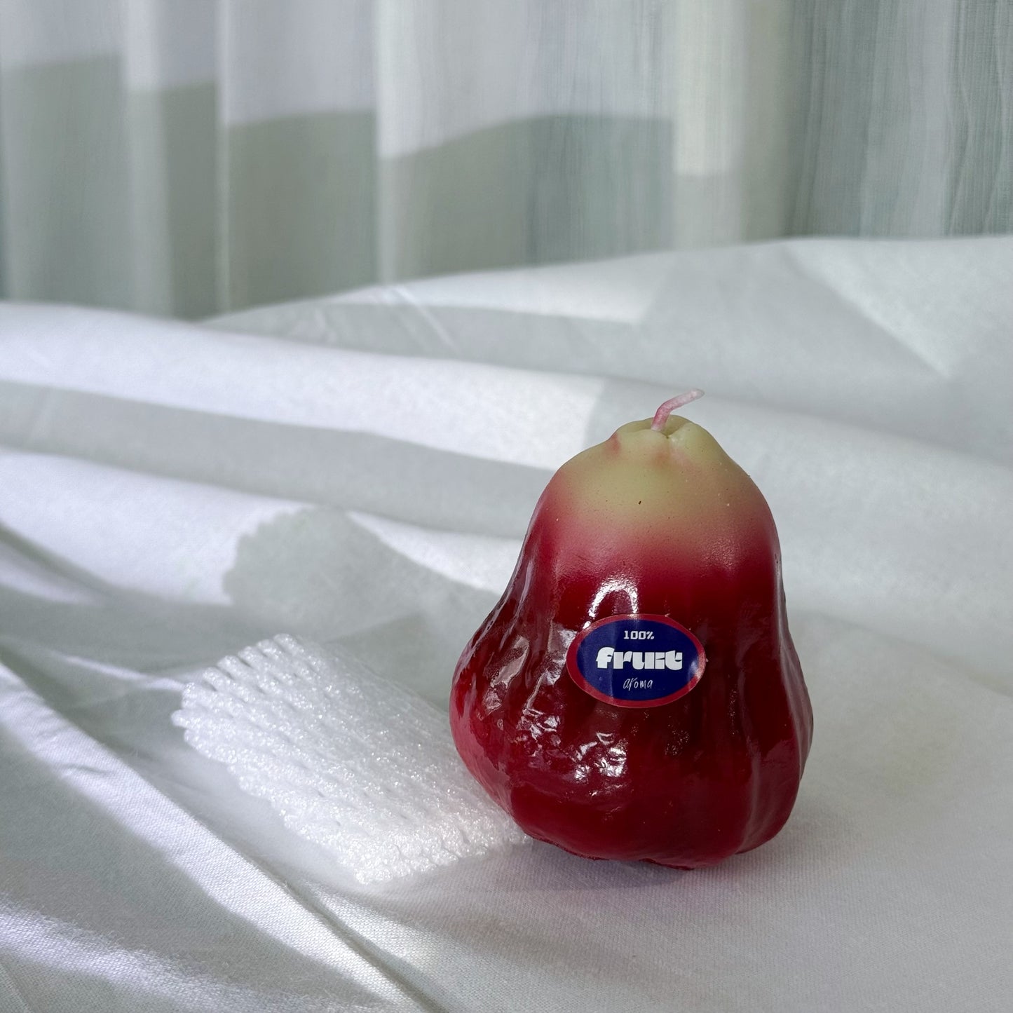 WAX APPLE SCENTED CANDLE (Wax Apple Shaped Candle)