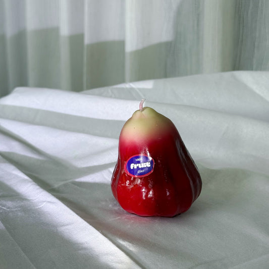 WAX APPLE SCENTED CANDLE (Wax Apple Shaped Candle)