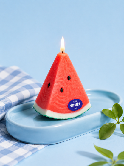 Watermelon scented candle