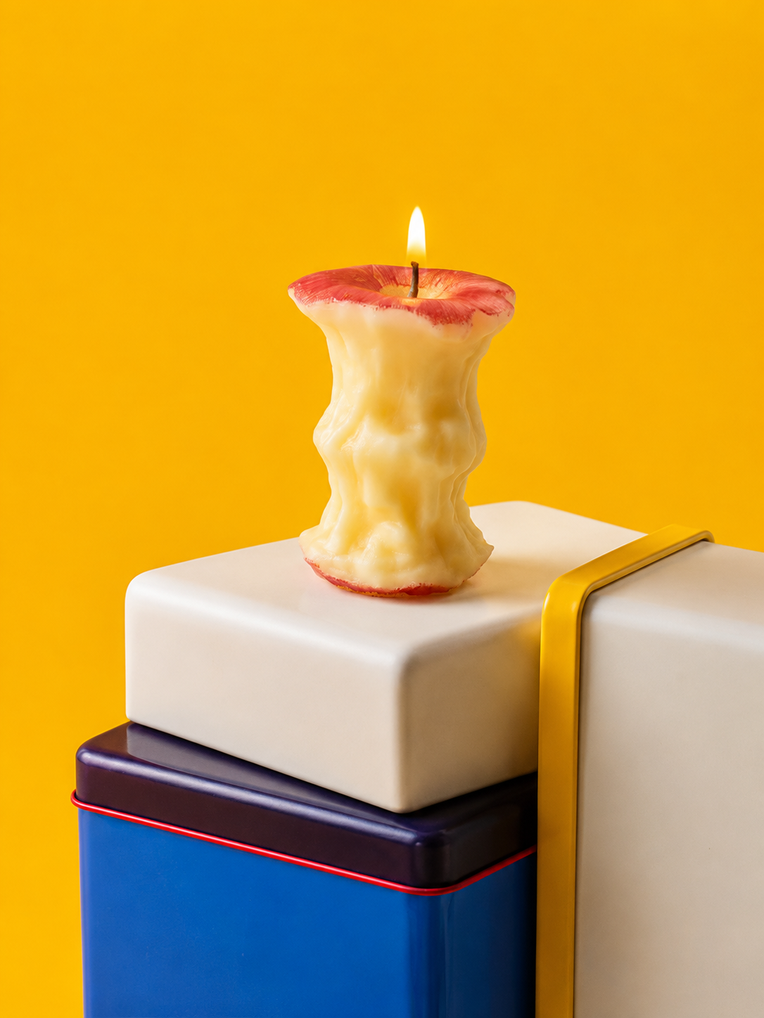 Bitten apple scented candle No.2