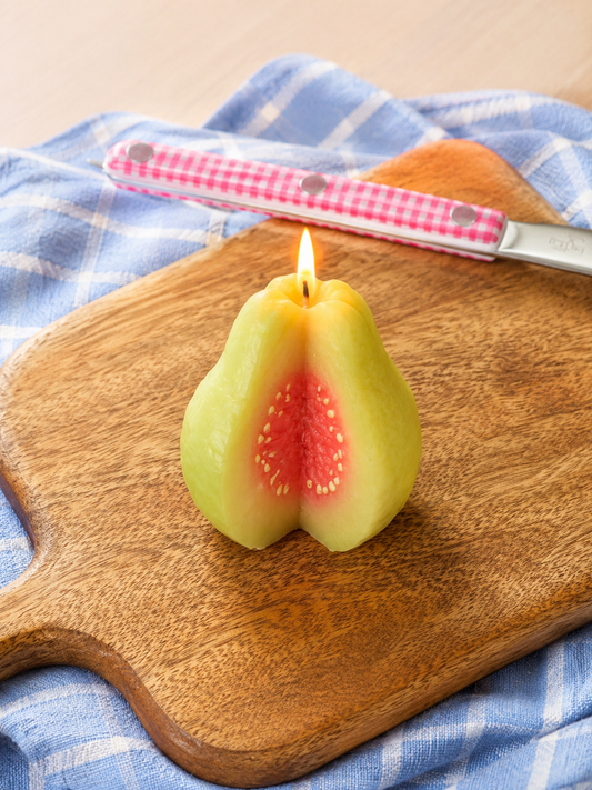 Guava scented candle