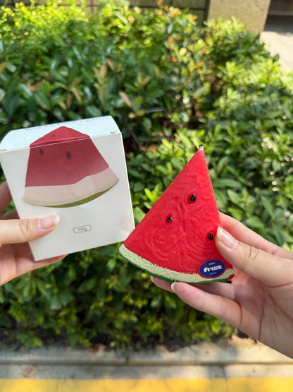 Watermelon scented candle