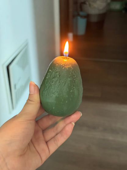 Avocado scented candle