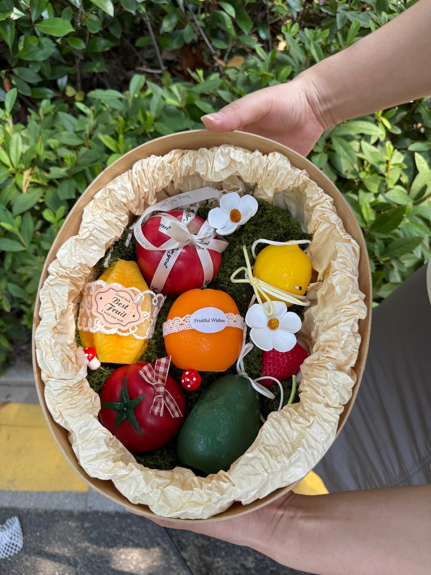 Fruit Scented Candle Gift Box
