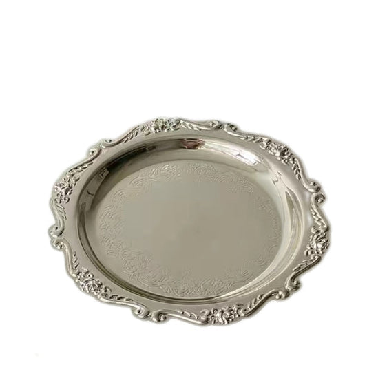 Candle Tray (Vintage Engraved Decor )