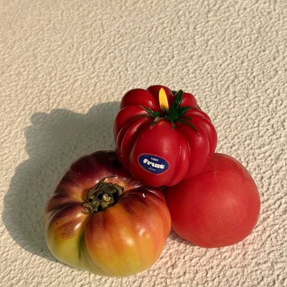 HEIRLOOM TOMATO CANDLE (Heirloom tomato Shaped Candle)