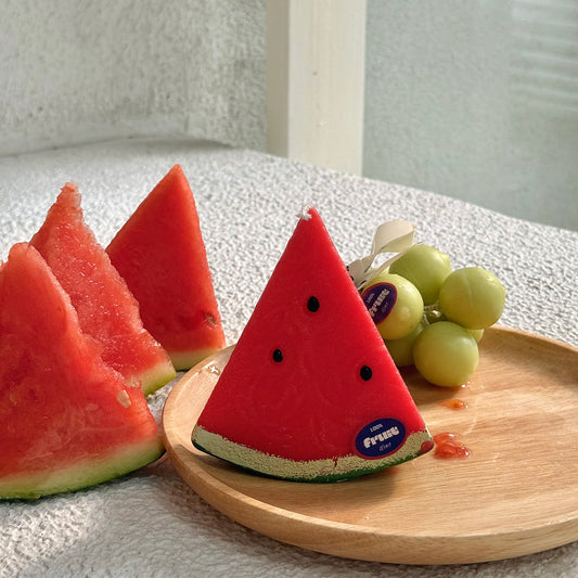WATERMELON SCENTED CANDLE （Watermelon Shaped Candle）