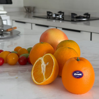 ORANGE SCENTED CANDLE (Orange Shaped Candle)