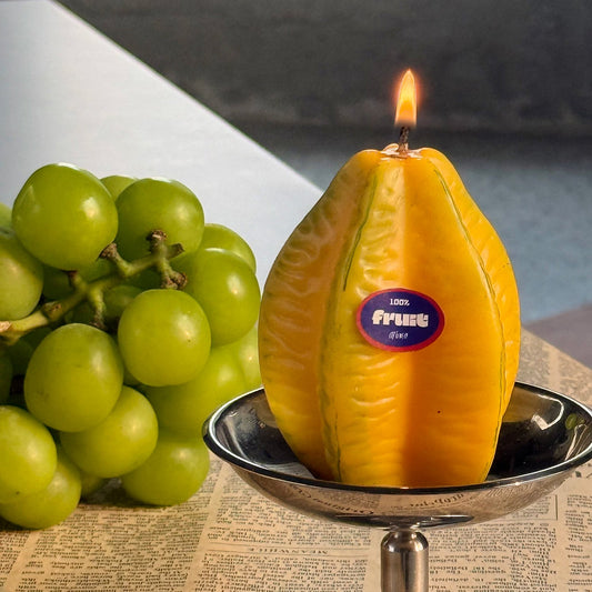 STAR FRUIT SCENTED CANDLE (Star fruit Shaped Candle）