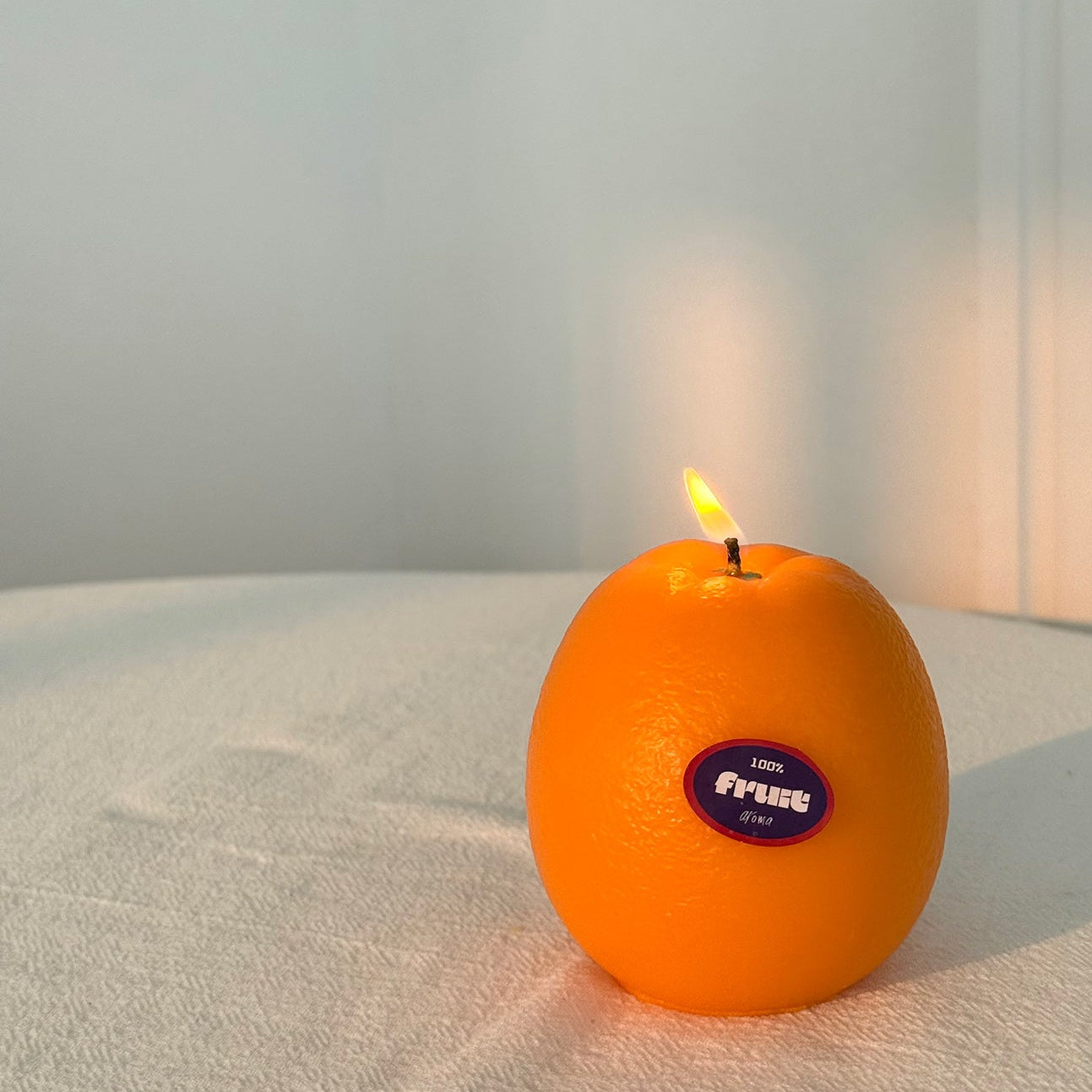 ORANGE SCENTED CANDLE (Orange Shaped Candle)