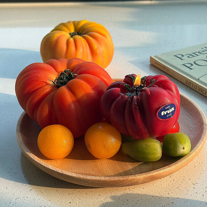 HEIRLOOM TOMATO CANDLE (Heirloom tomato Shaped Candle)