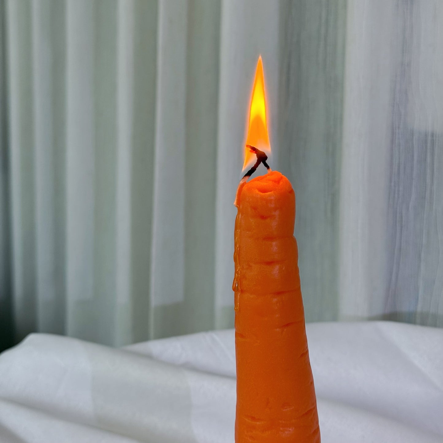 CARROT SCENTED CANDLE (Carrot Shaped Candle)