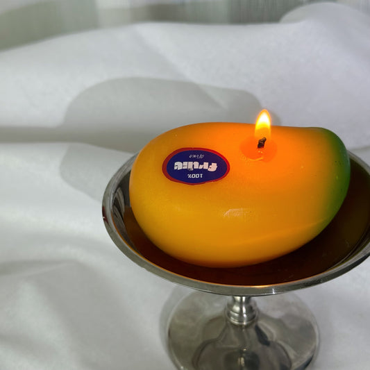 MANGO SCENTED CANDLE (Mango Shaped Candle)