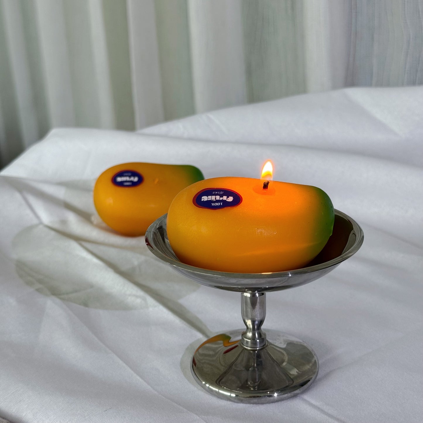 MANGO SCENTED CANDLE (Mango Shaped Candle)