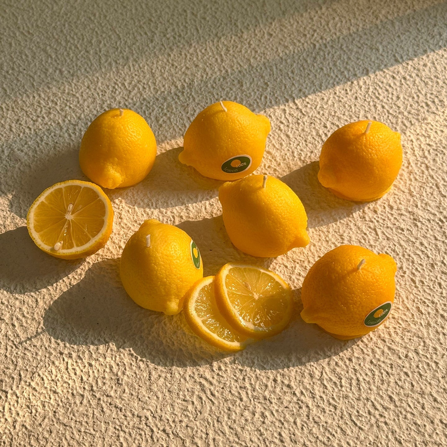 LEMON SCENTED CANDLE (Lemon Shaped Candle)