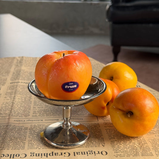 PEACH SCENTED CANDLE (Peach Shaped Candle)