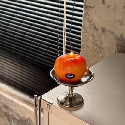 PEACH SCENTED CANDLE (Peach Shaped Candle)