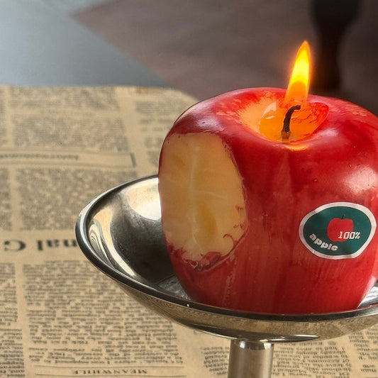 APPLE SCENTED CANDLE (Apple Shaped Candle)