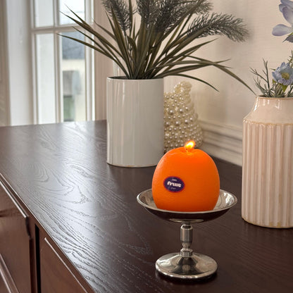 ORANGE SCENTED CANDLE (Orange Shaped Candle)