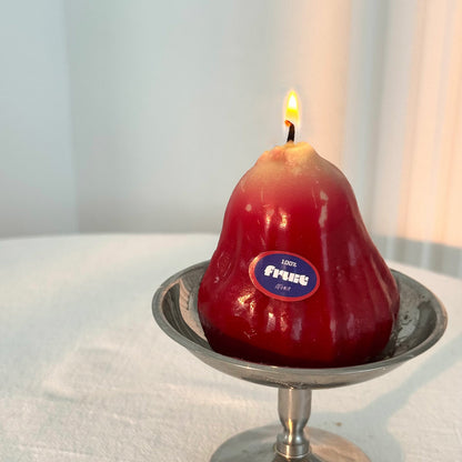 WAX APPLE SCENTED CANDLE (Wax Apple Shaped Candle)