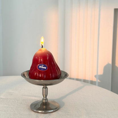 WAX APPLE SCENTED CANDLE (Wax Apple Shaped Candle)