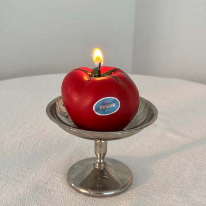 TOMATO SCENTED CANDLE.(Tomato Shaped Candle)