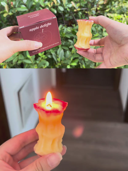 Bitten apple scented candle No.2