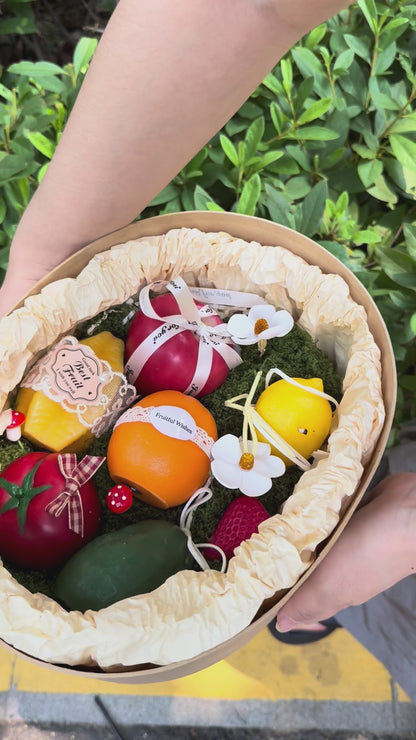 Fruit Scented Candle Gift Box